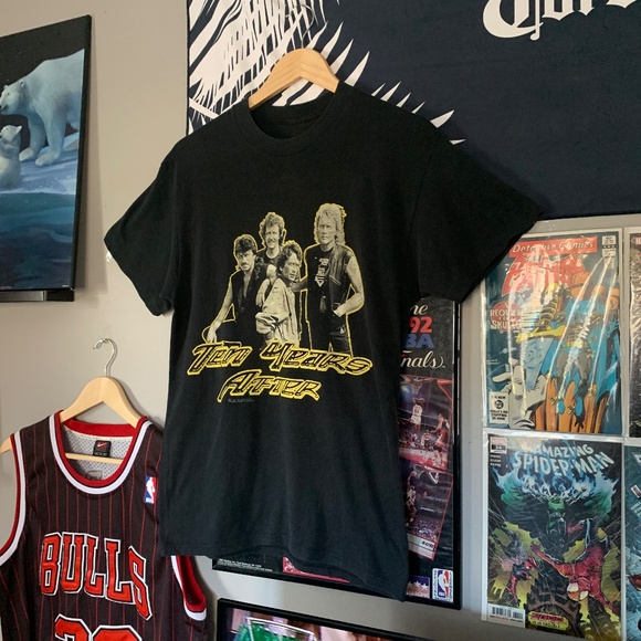 Vintage 1989 Ten Years After Pre-Vue Tour T-shirt - Picture 2 of 9